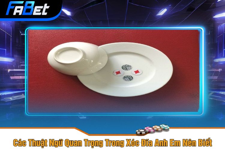 Các Thuật Ngữ Quan Trọng Trong Xóc Đĩa Anh Em Nên Biết