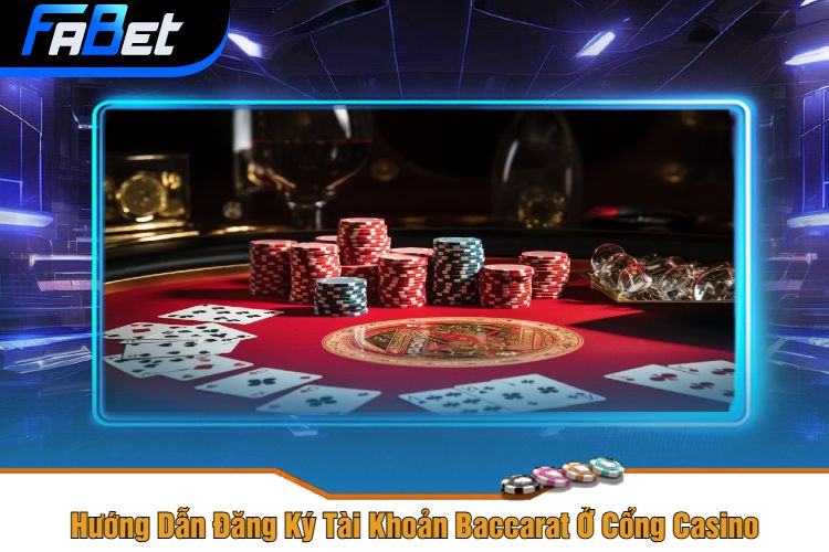 Hướng Dẫn Đăng Ký Tài Khoản Baccarat Ở Cổng Casino